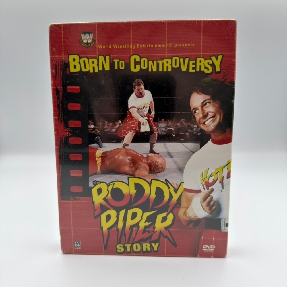 WWE Rowdy Roddy Piper Born To Controversy Pro-Wrestling DVD 3 Disc Set SEALED
